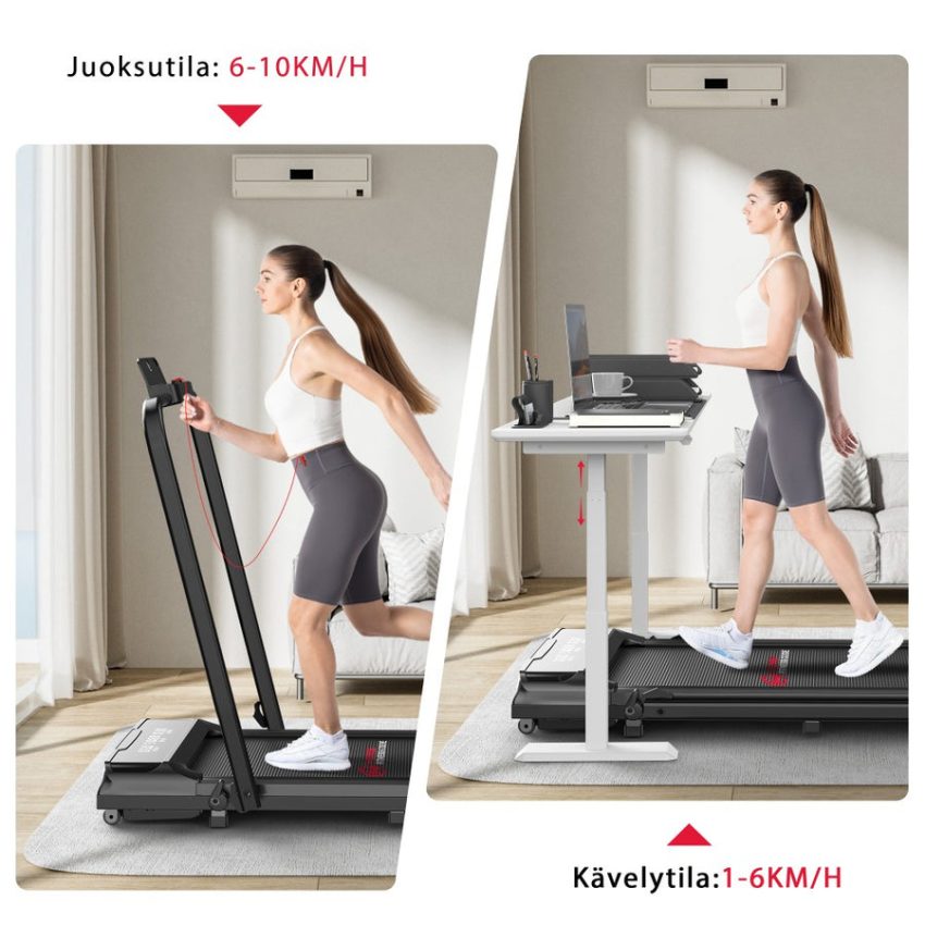 Juoksumatto Q2 Pro, Nopeus 1-10 KM/H - Image 3
